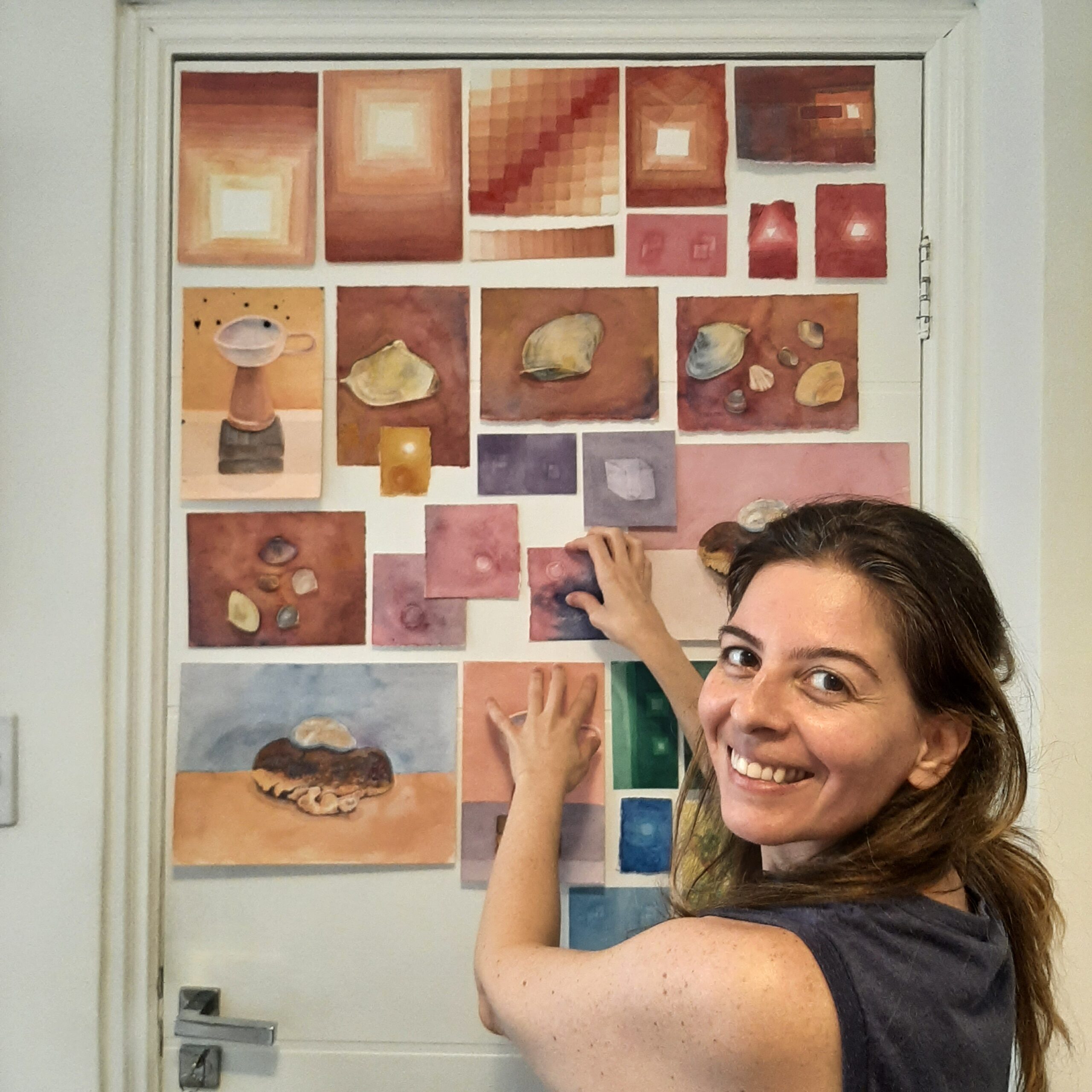 Aula de aquarela e nanquim em São Paulo: leveza, linha e presença no Atelier Granata